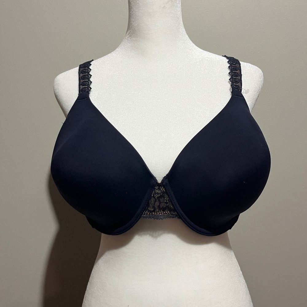 NWOT, Wacoal 38DDD Navy Blue Elegant Bra